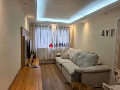 Apartamento com 2 Quartos para alugar, 59m² no Vila Lutécia, Santo André