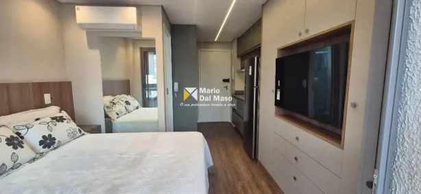 Apartamento com 1 Quarto para alugar, 25m² no Santo Amaro, São Paulo