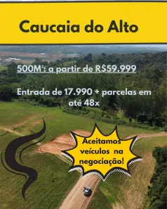 Lote/Terreno à venda, 500m² no Altos de Caucaia (Caucaia do Alto), Cotia
