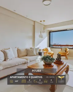 Apartamento com 3 Quartos à venda, 134m² no Pituba, Salvador