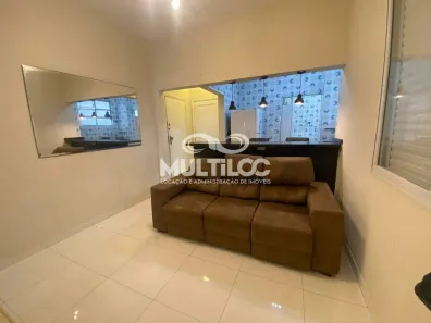 Apartamento com 2 Quartos para alugar, 74m² no Ponta da Praia, Santos