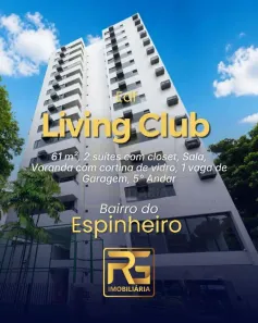 Apartamento com 3 Quartos à venda, 61m² no Espinheiro, Recife