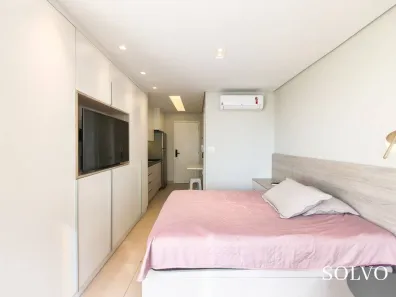 Apartamento com 1 Quarto para alugar, 24m² no Consolação, São Paulo