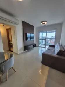 Apartamento com 1 Quarto para alugar, 52m² no Embaré, Santos