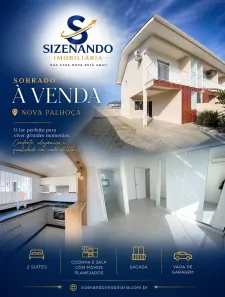 Casa com 2 Quartos à venda, 100m² no Nova Palhoça, Palhoça