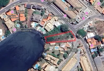 Lote/Terreno à venda, 1058m² no Ogiva, Cabo Frio