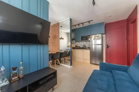 Apartamento com 2 Quartos à venda, 34m² no Santo Amaro, São Paulo
