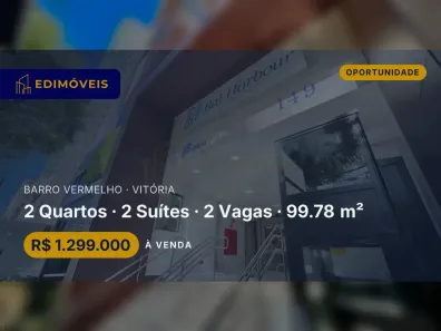 Apartamento com 2 Quartos à venda, 99m² no Barro Vermelho, Vitória