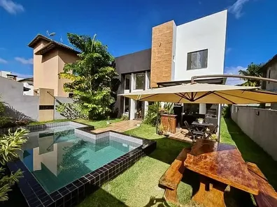 Casa de Condomínio com 4 Quartos à venda, 198m² no Jauá (Abrantes), Camaçari
