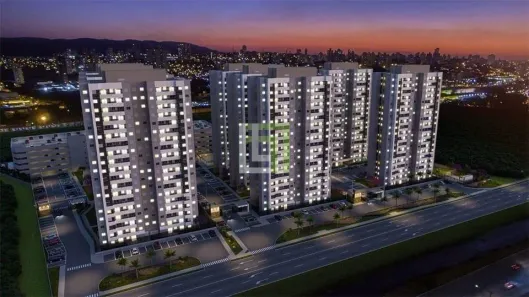 Apartamento com 2 Quartos para alugar, 47m² no Ponte de São João, Jundiaí