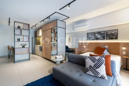 Flat com 1 Quarto à venda, 45m² no Campo Belo, São Paulo