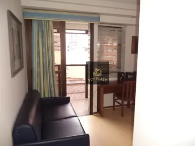 Flat com 1 Quarto para alugar, 37m² no Moema, São Paulo