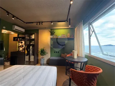 Apartamento com 1 Quarto para venda ou aluguel, 27m² no Pompéia, Santos