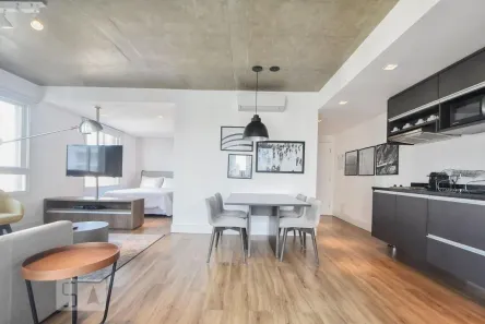Kitnet com 1 Quarto à venda, 62m² no Cidade Monções, São Paulo