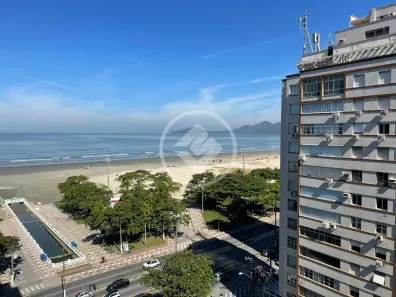 Apartamento com 3 Quartos para venda ou aluguel, 153m² no Gonzaga, Santos