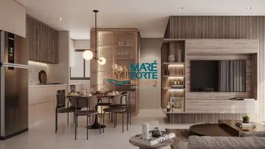 Apartamento com 2 Quartos à venda, 61m² no Toninhas, Ubatuba