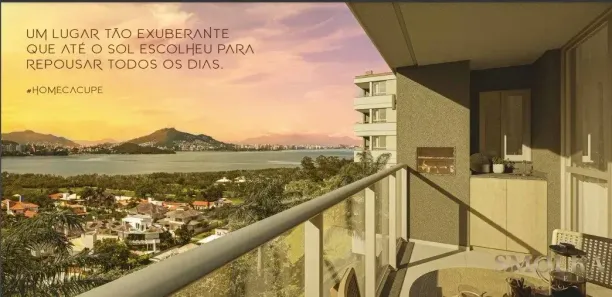 Apartamento com 3 Quartos à venda, 110m² no Cacupé, Florianópolis