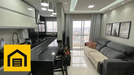Apartamento com 2 Quartos à venda, 50m² no Jardim Pilar, Mauá
