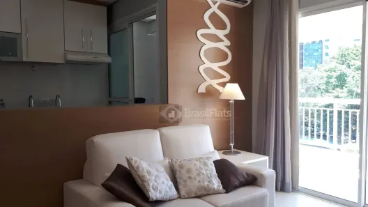 Apartamento com 1 Quarto para alugar, 50m² no Cerqueira César, São Paulo