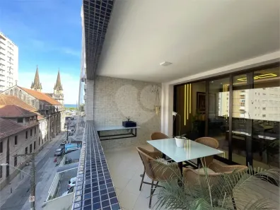 Apartamento com 3 Quartos à venda, 200m² no Embaré, Santos