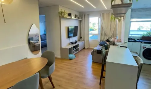 Apartamento com 2 Quartos para alugar, 59m² no Jardim do Salso, Porto Alegre