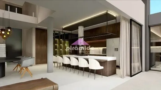 Casa de Condomínio com 4 Quartos para venda ou aluguel, 384m² no Condomínio Residencial Monaco, São José dos Campos