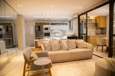 Apartamento com 3 Quartos à venda, 117m² no Vila Assunção, Santo André