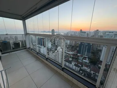 Apartamento com 1 Quarto para alugar, 55m² no Embaré, Santos