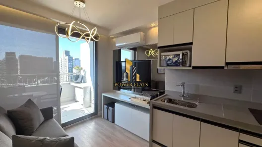Flat com 1 Quarto para alugar, 32m² no Campo Belo, São Paulo