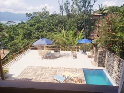 Casa de Condomínio com 4 Quartos à venda, 340m² no Cambaquara, Ilhabela