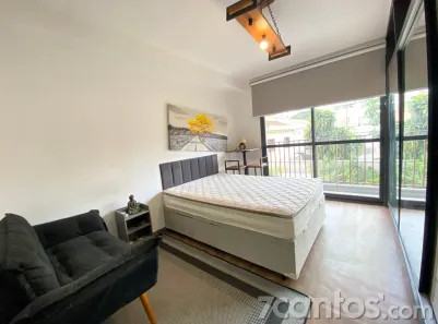 Apartamento com 1 Quarto para alugar, 24m² no Pinheiros, São Paulo