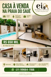 Casa com 2 Quartos à venda, 150m² no Sauê, Aracruz