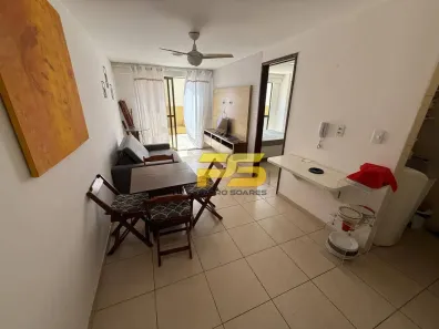 Flat com 1 Quarto para alugar, 40m² no Cabo Branco, João Pessoa