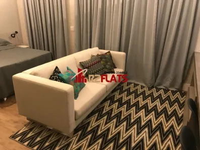 Apartamento com 1 Quarto para alugar, 33m² no Santo Amaro, São Paulo
