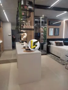 Apartamento com 1 Quarto à venda, 37m² no Centro, São Caetano do Sul