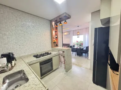 Casa com 3 Quartos à venda, 90m² no Loteamento Bosque das Palmeiras, Montes Claros
