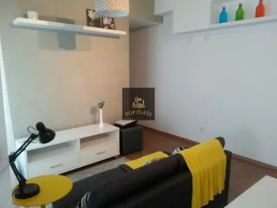 Flat com 1 Quarto para alugar, 50m² no Cidade Monções, São Paulo
