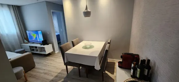 Apartamento com 2 Quartos à venda, 45m² no Areia Branca, Santos