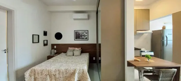 Apartamento com 1 Quarto para alugar, 33m² no Ribeirânia, Ribeirão Preto