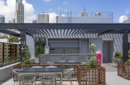 Apartamento com 1 Quarto para alugar, 20m² no Cabo Branco, João Pessoa