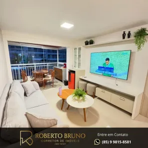 Apartamento com 3 Quartos para alugar, 118m² no Porto das Dunas, Aquiraz