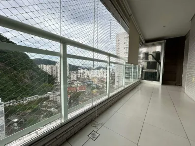 Apartamento com 2 Quartos para alugar, 98m² no Marapé, Santos