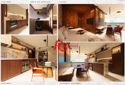 Apartamento com 2 Quartos à venda, 73m² no Boqueirão, Santos