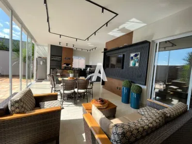 Casa de Condomínio com 3 Quartos para alugar, 210m² no Jardim Botânico, Uberlândia