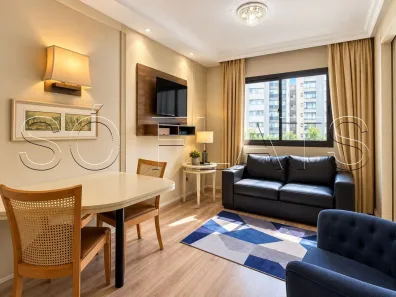 Flat com 1 Quarto para alugar, 30m² no Vila Olímpia, São Paulo