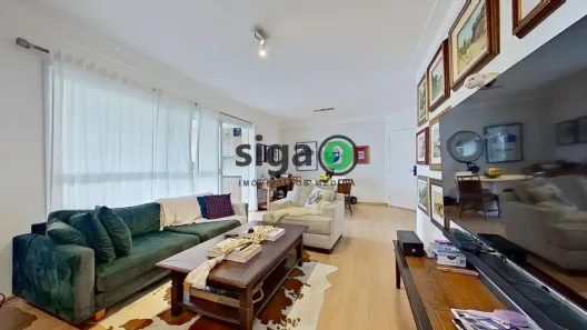 Apartamento com 3 Quartos para alugar, 127m² no Vila Gertrudes, São Paulo