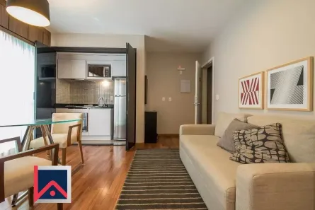 Apartamento com 1 Quarto à venda, 42m² no Brooklin Paulista, São Paulo