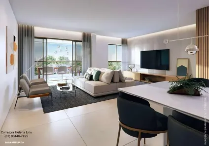Apartamento com 4 Quartos à venda, 139m² no Monteiro, Recife