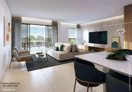 Apartamento com 4 Quartos à venda, 139m² no Monteiro, Recife