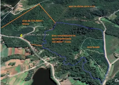 Lote/Terreno à venda, 273000m² no Cachoeira, Cotia